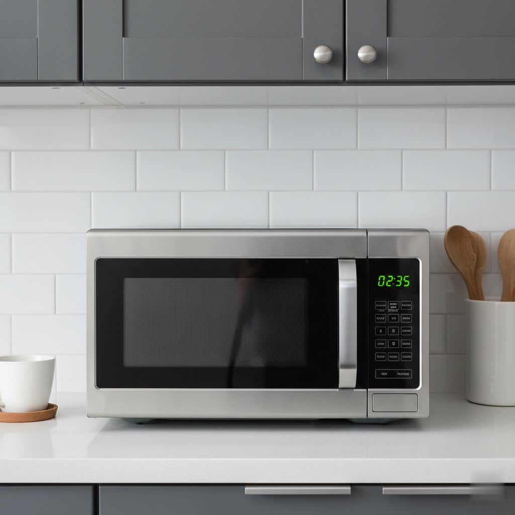 Review: Swan Nordic Digital Microwave with Scandi Style Wood Effect